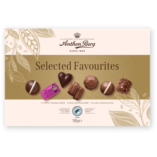 Anthon Berg Selected Favourites 150g