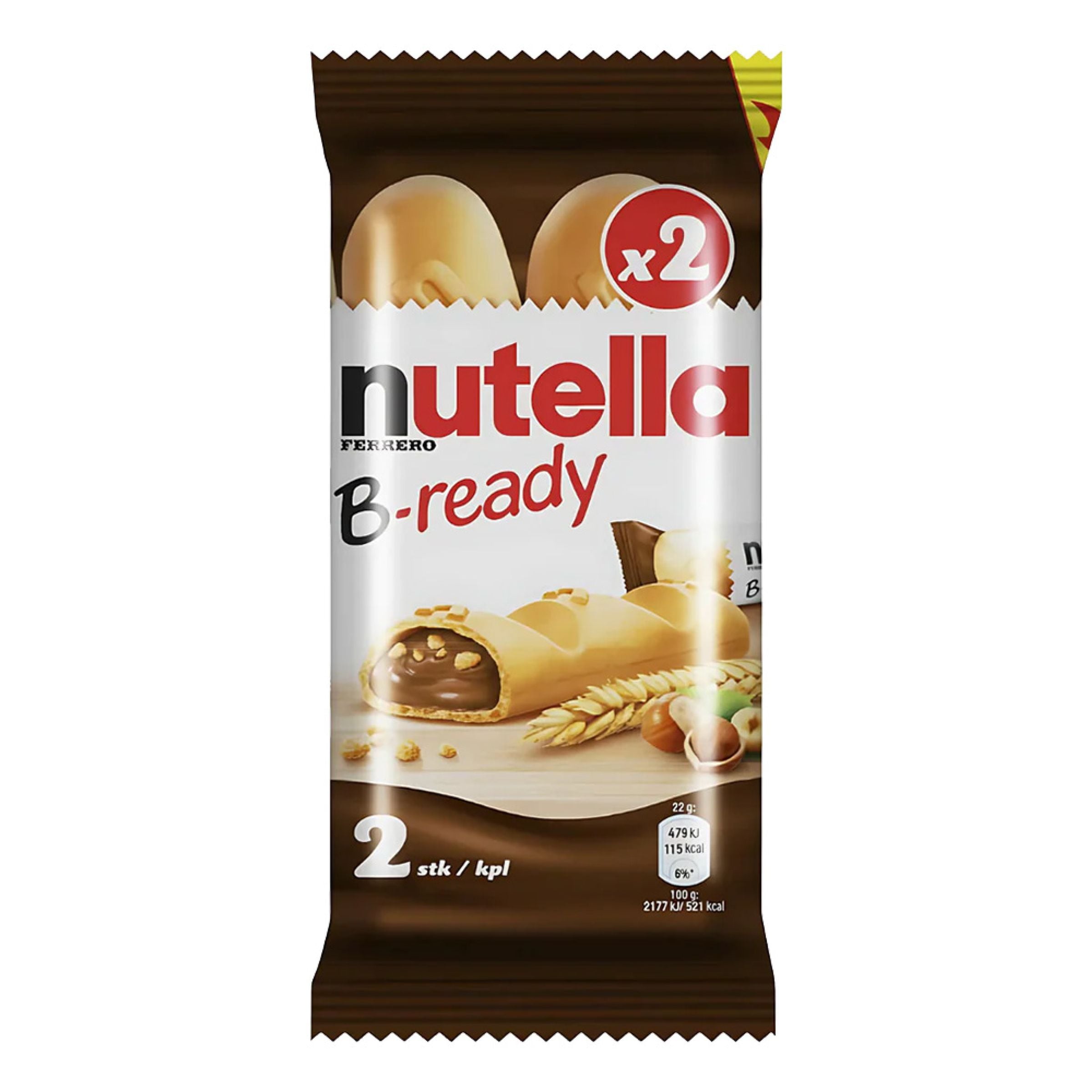 Nutella B-Ready - 2 x 22 g
