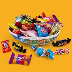 *FÖRBOKAS* Påskägg med 350g godis, 18cm