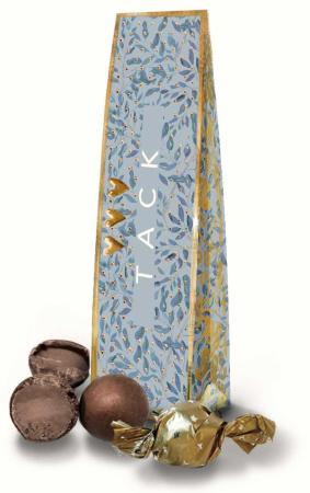 Chokladhälsning Tack